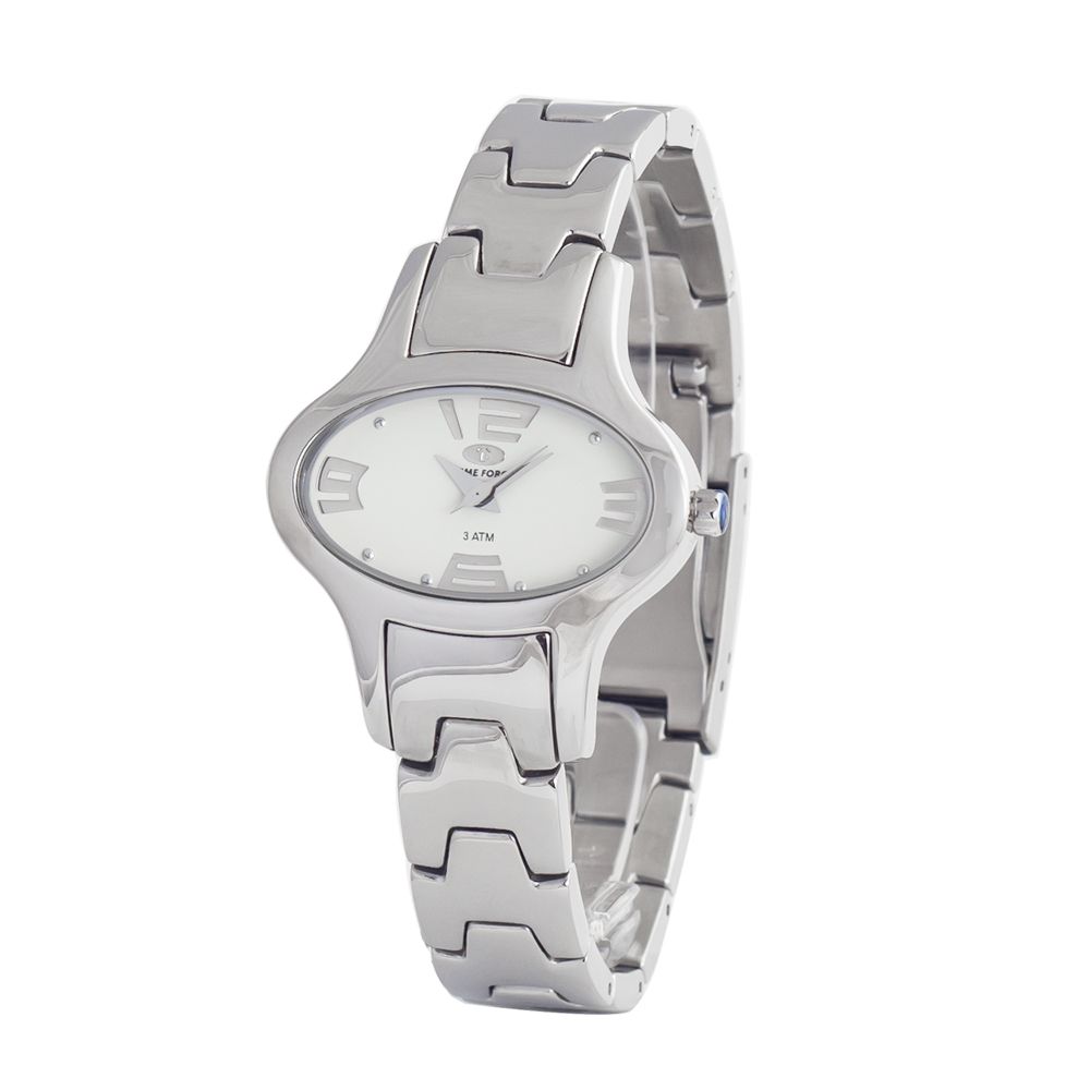 Time Force Silver Stainless Steel Watch - ACCEXO