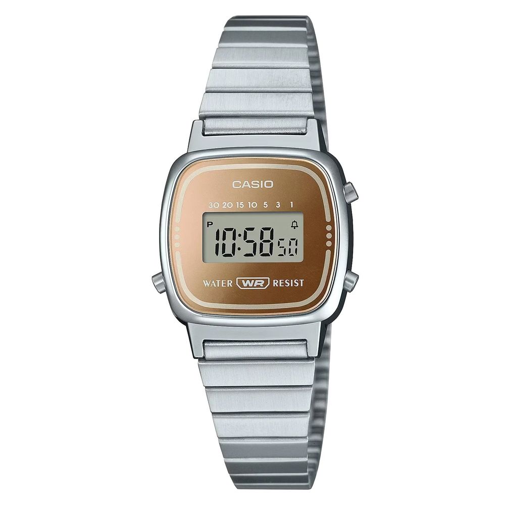 Casio Gray Stainless Steel Watch - ACCEXO
