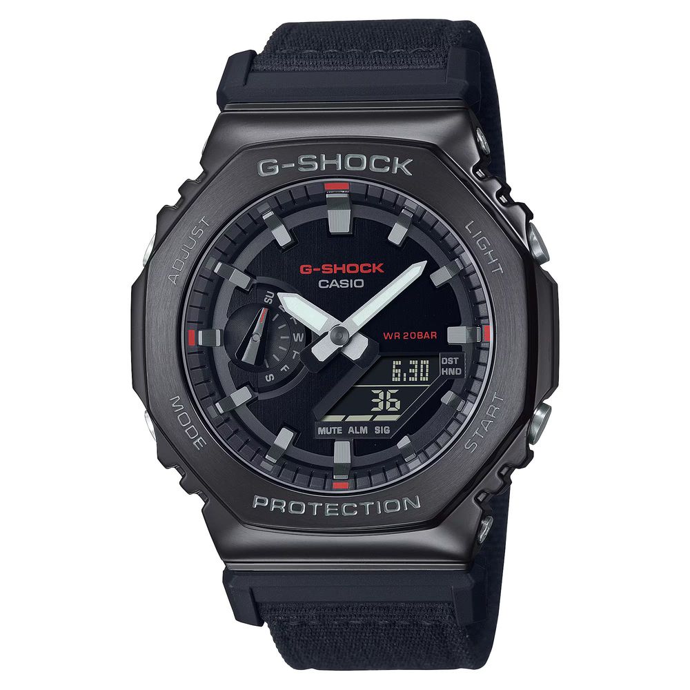 Casio Black Fabric Watch - ACCEXO