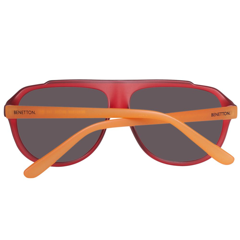 Benetton Red Injected Sunglasses - ACCEXO