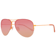 Benetton Orange Metal Sunglasses - ACCEXO