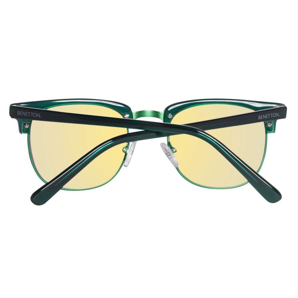 Benetton Green Acetate Sunglasses - ACCEXO