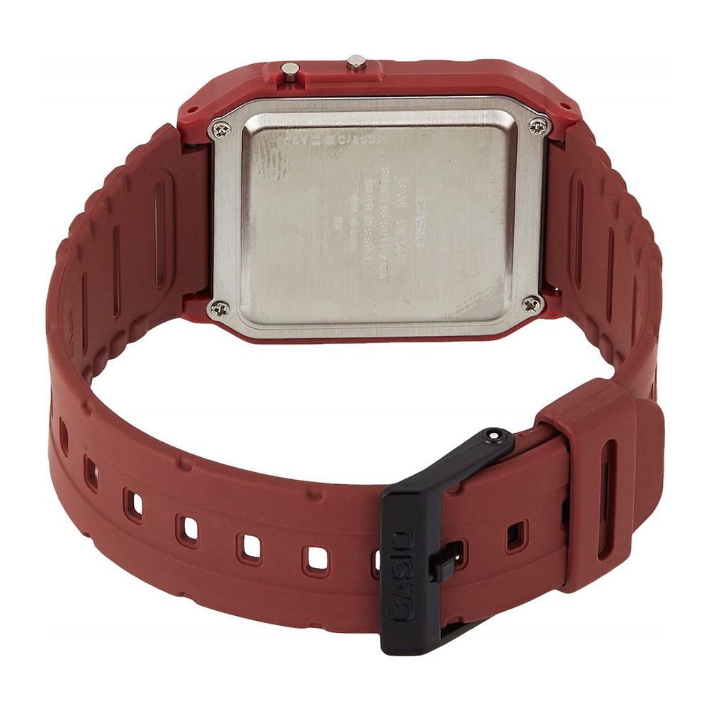 Casio Red Resin Watch - ACCEXO