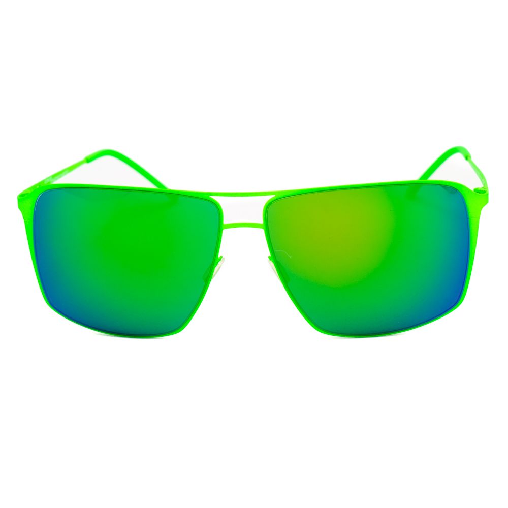 Italia Independent Green Metal Sunglasses - ACCEXO