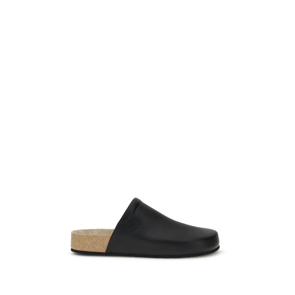 Balenciaga Leather Mules with cork insole - ACCEXO