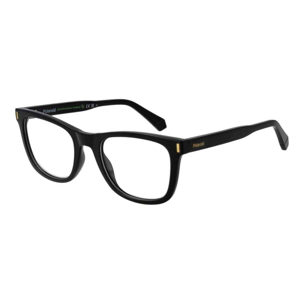 Polaroid Black Unisex Optical Frames - ACCEXO