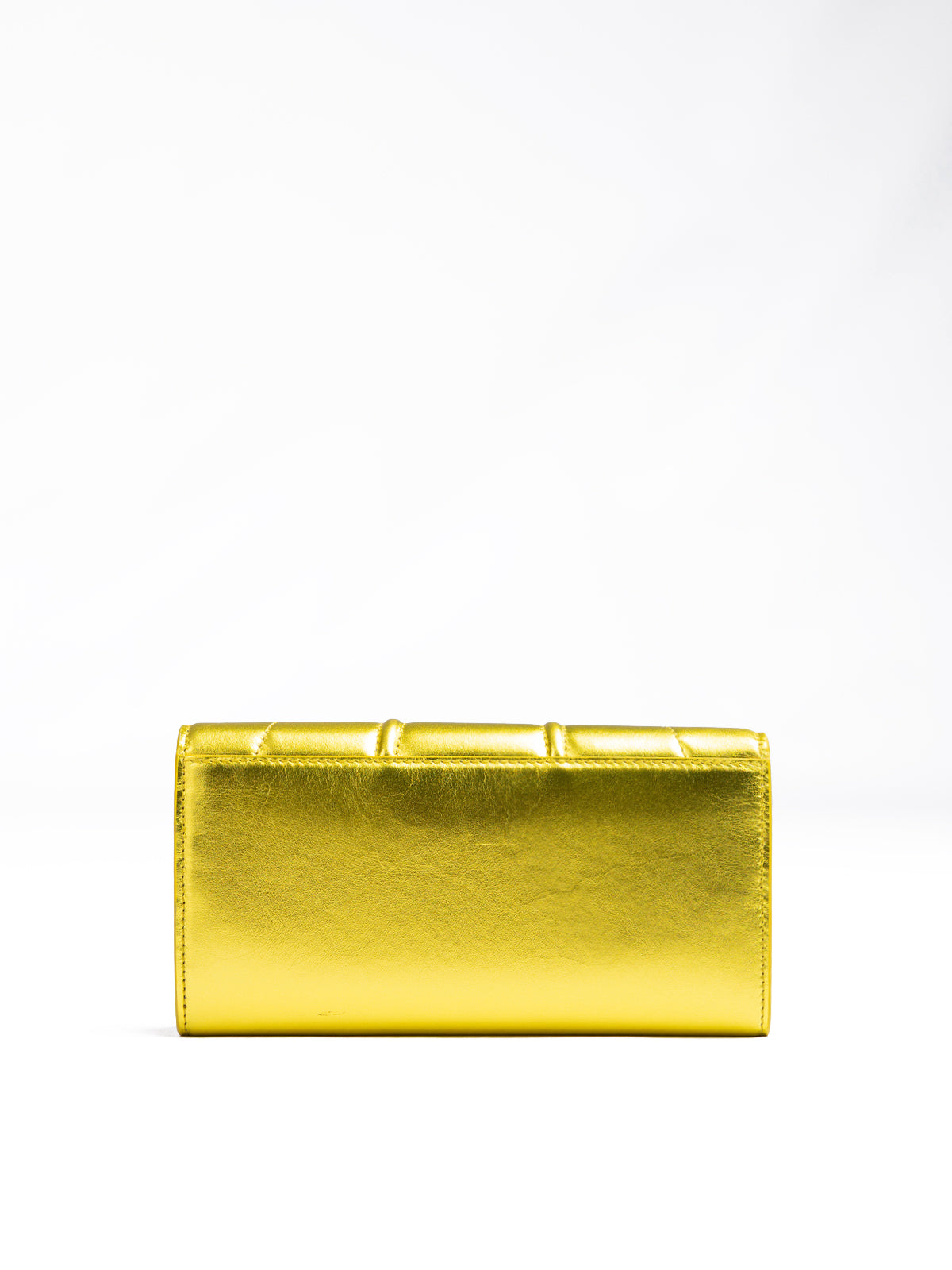 Ferrari Metal Yellow GT patent leather purse - ACCEXO