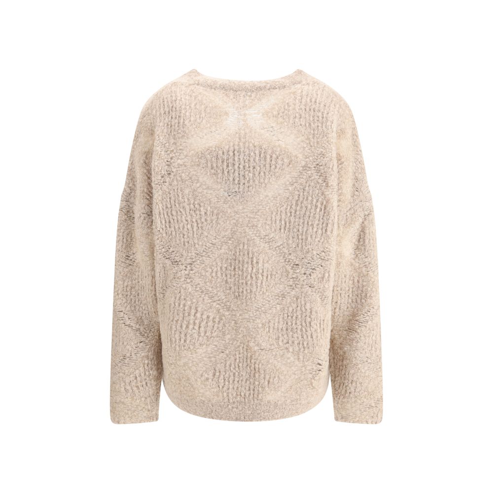 Giorgio Armani V-neck cashmere and alpaca blend Sweater - ACCEXO