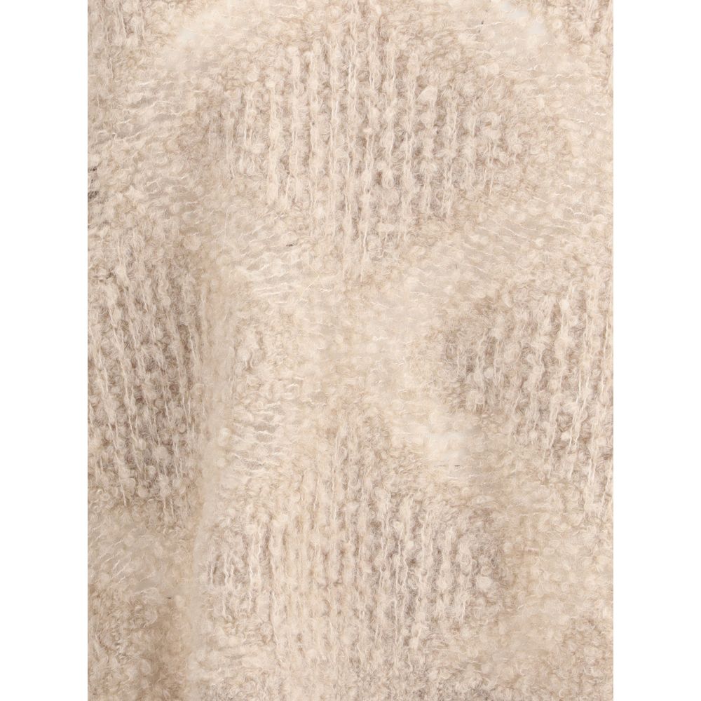 Giorgio Armani V-neck cashmere and alpaca blend Sweater - ACCEXO
