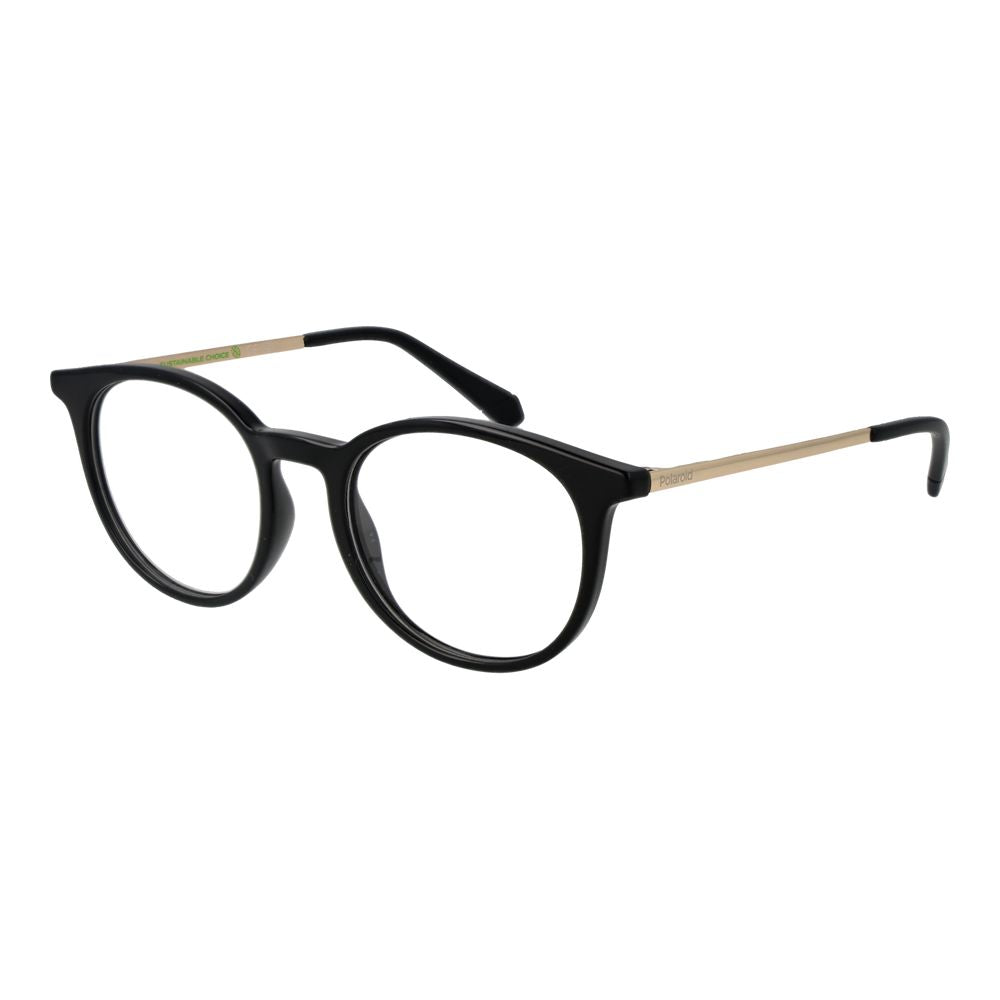Polaroid Black Unisex Optical Frames - ACCEXO