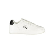 Calvin Klein White Polyester Sneaker