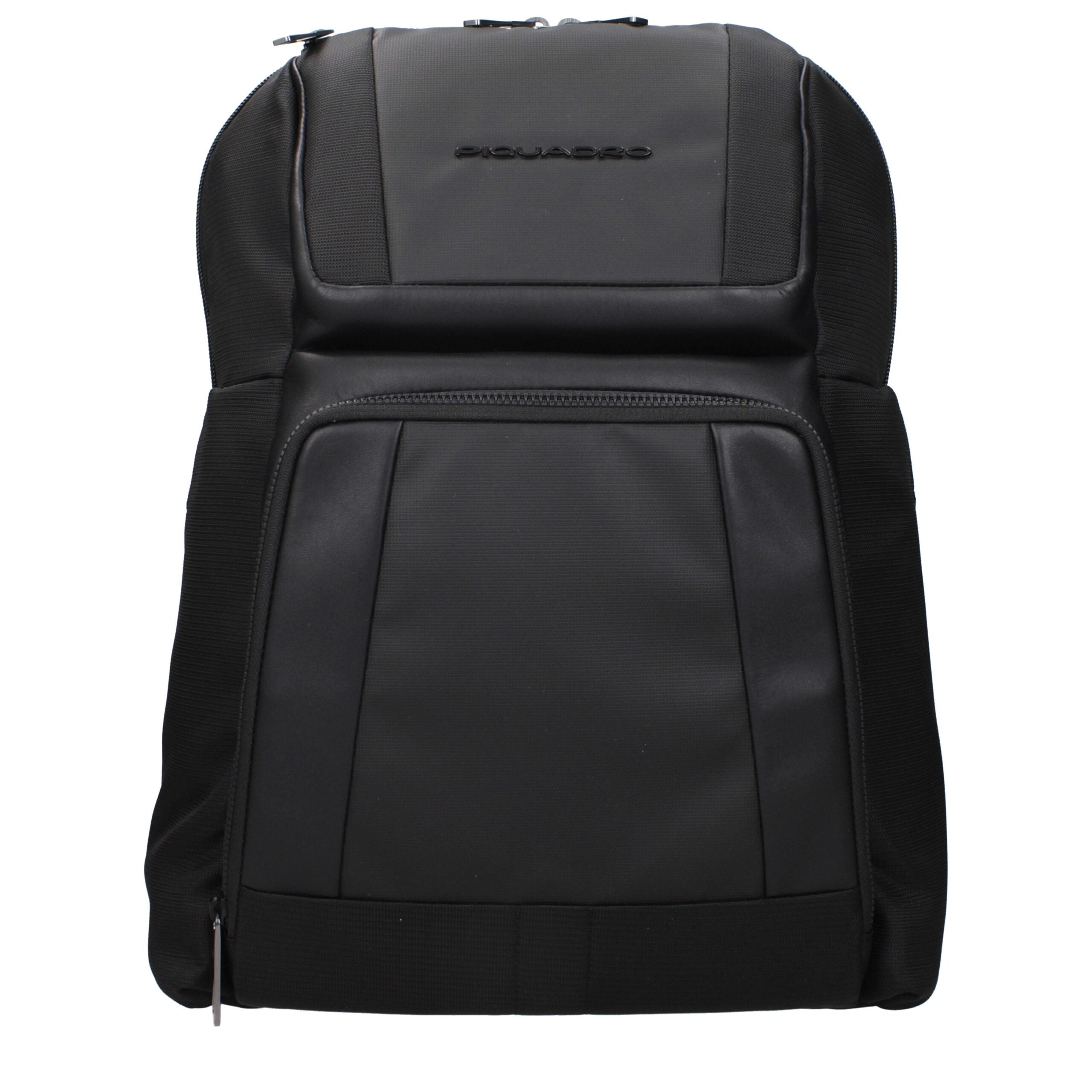 Piquadro Black Nylon Backpacks