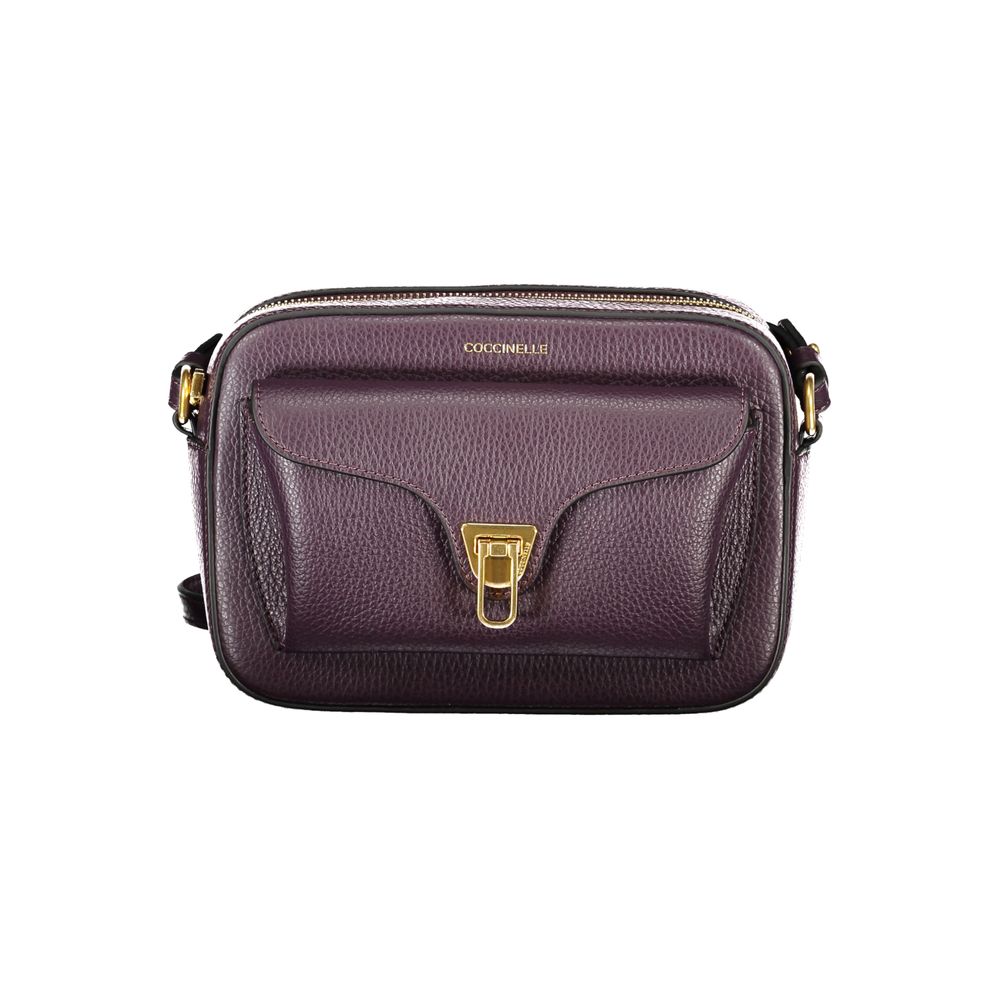 Coccinelle Purple Leather Women Handbag