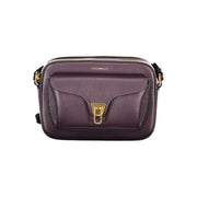 Coccinelle Purple Leather Women Handbag