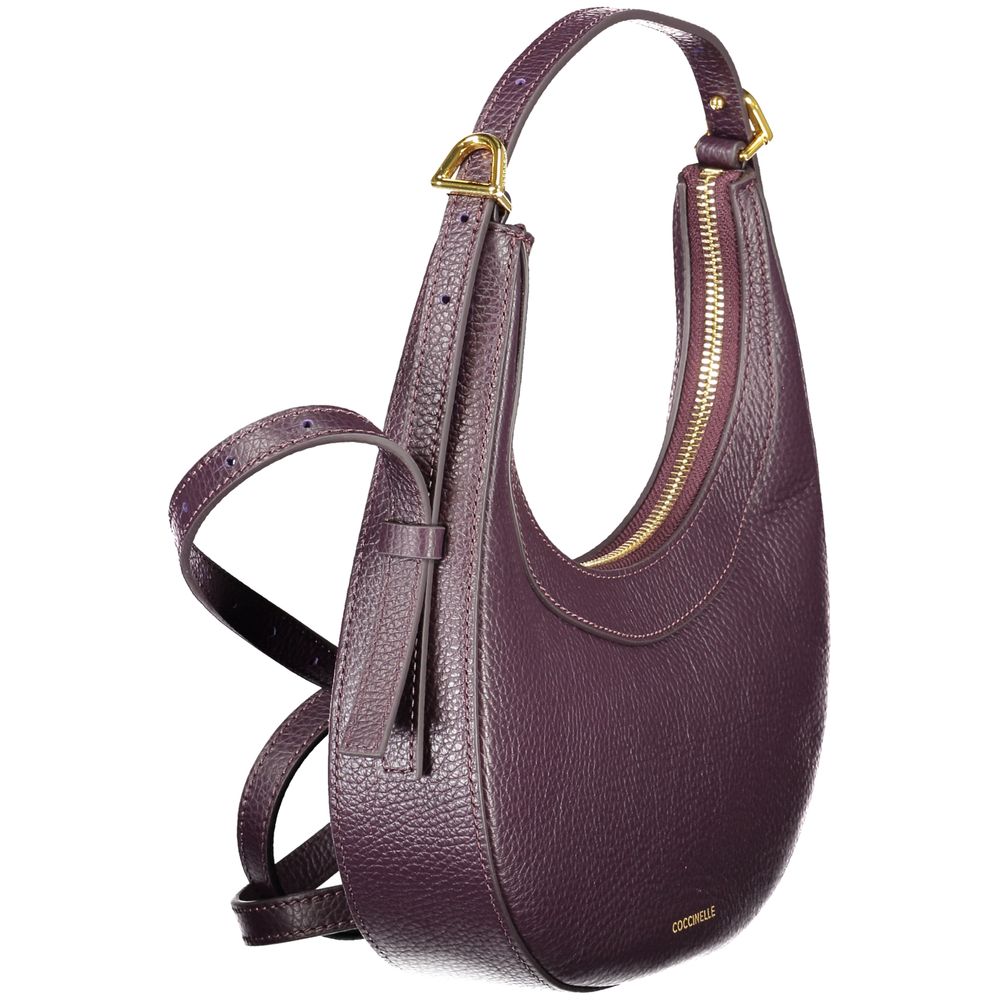 Coccinelle Purple Leather Women Handbag