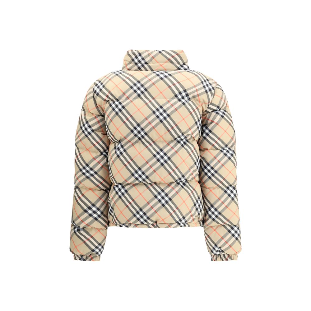 Burberry Check Down Jacket - ACCEXO