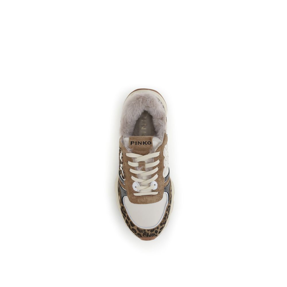 PINKO Zoe 01 Leopard Sneakers - ACCEXO