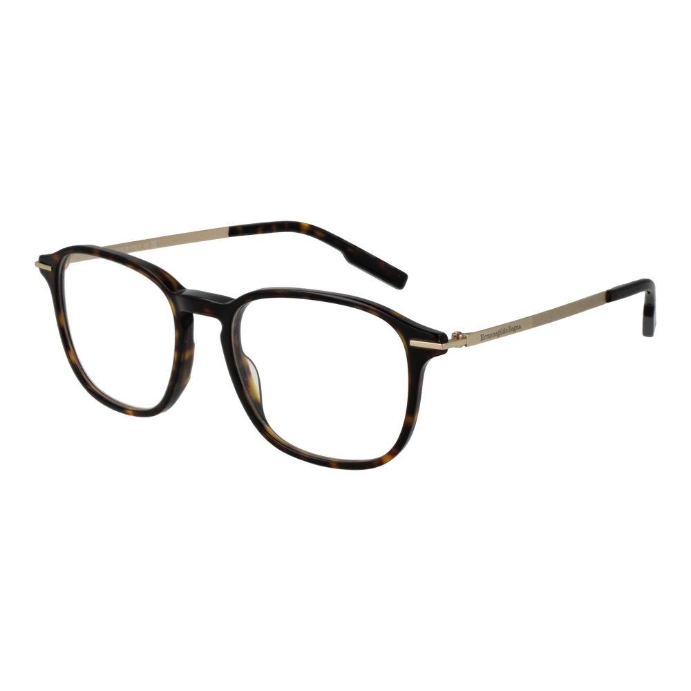 Ermenegildo Zegna Brown Men Optical Frames - ACCEXO