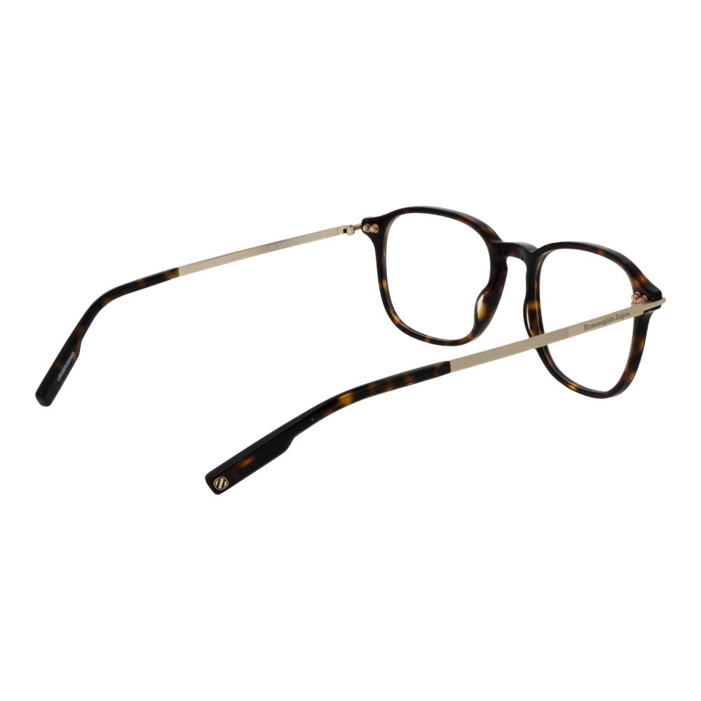 Ermenegildo Zegna Brown Men Optical Frames - ACCEXO