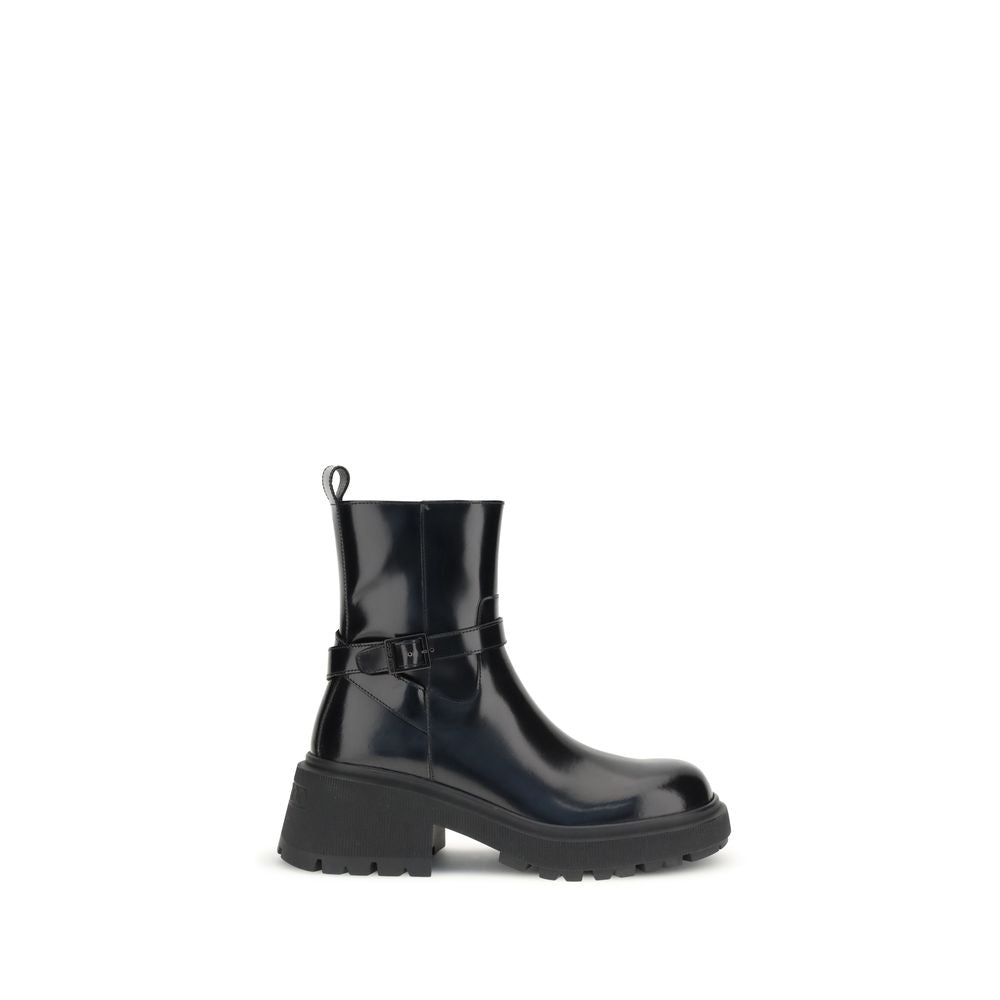 Jimmy Choo Patent-leather Conny Ankle Boots - ACCEXO