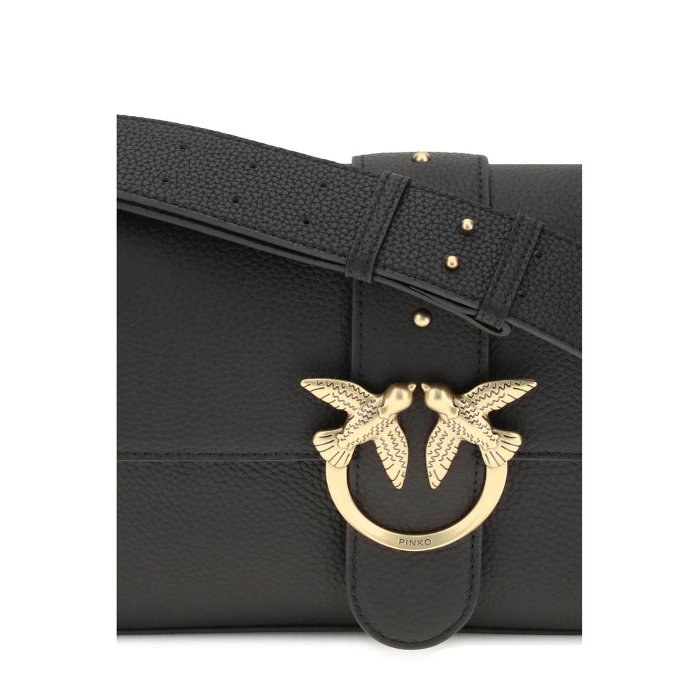 PINKO Love leather Shoulder Bag - ACCEXO