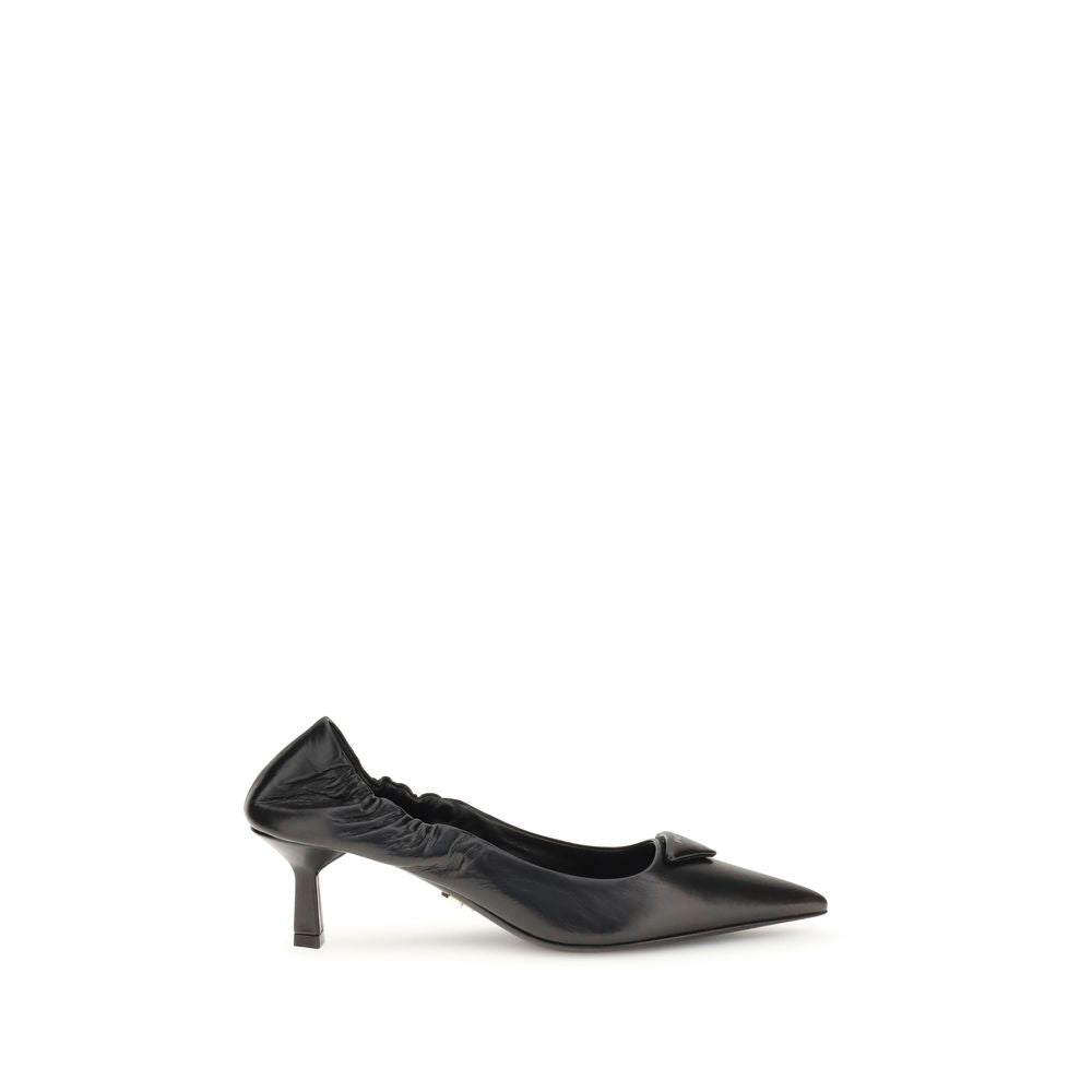 Prada Leather logo Pumps - ACCEXO