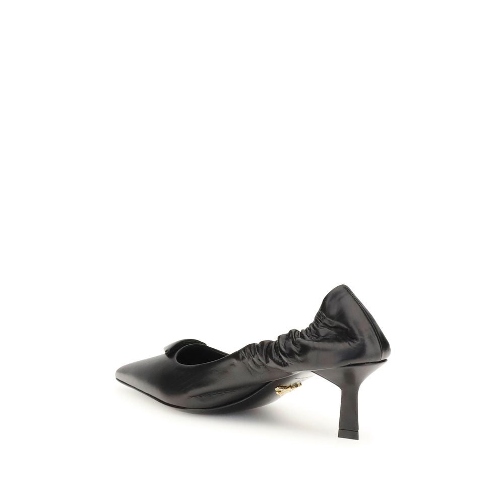 Prada Leather logo Pumps - ACCEXO