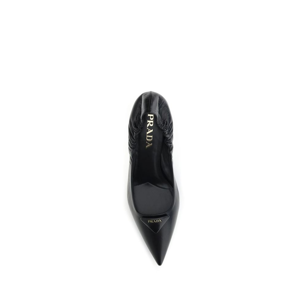 Prada Leather logo Pumps - ACCEXO