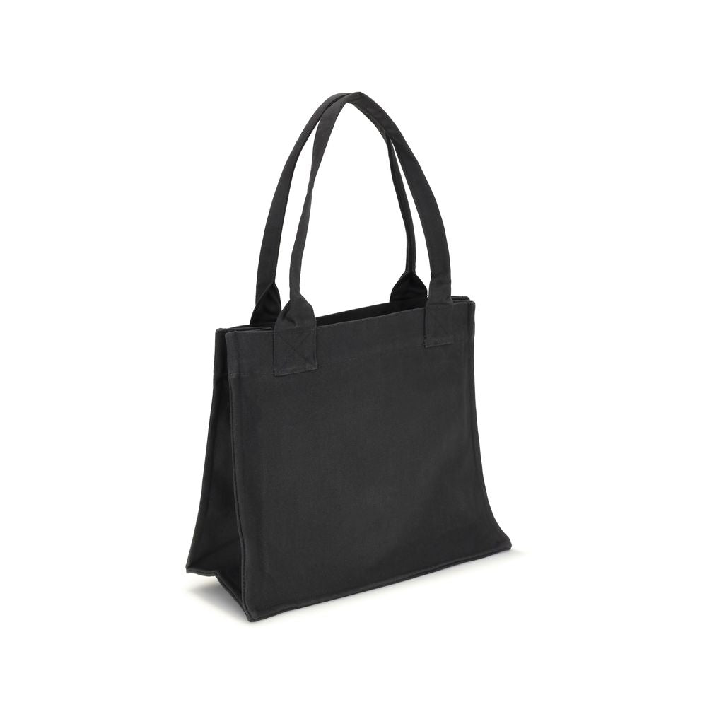 Ganni Logo canvas Tote Bag - ACCEXO