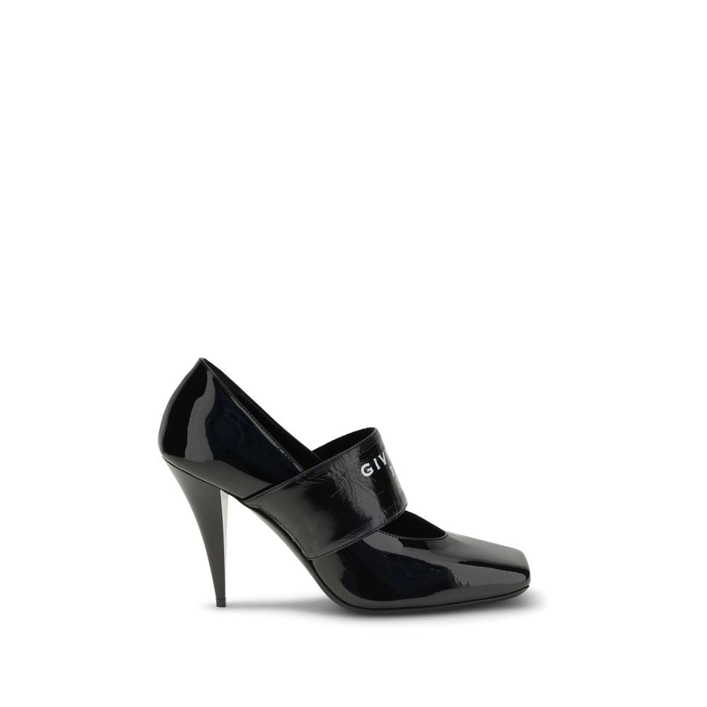Givenchy Sliced Square Logo Pumps - ACCEXO