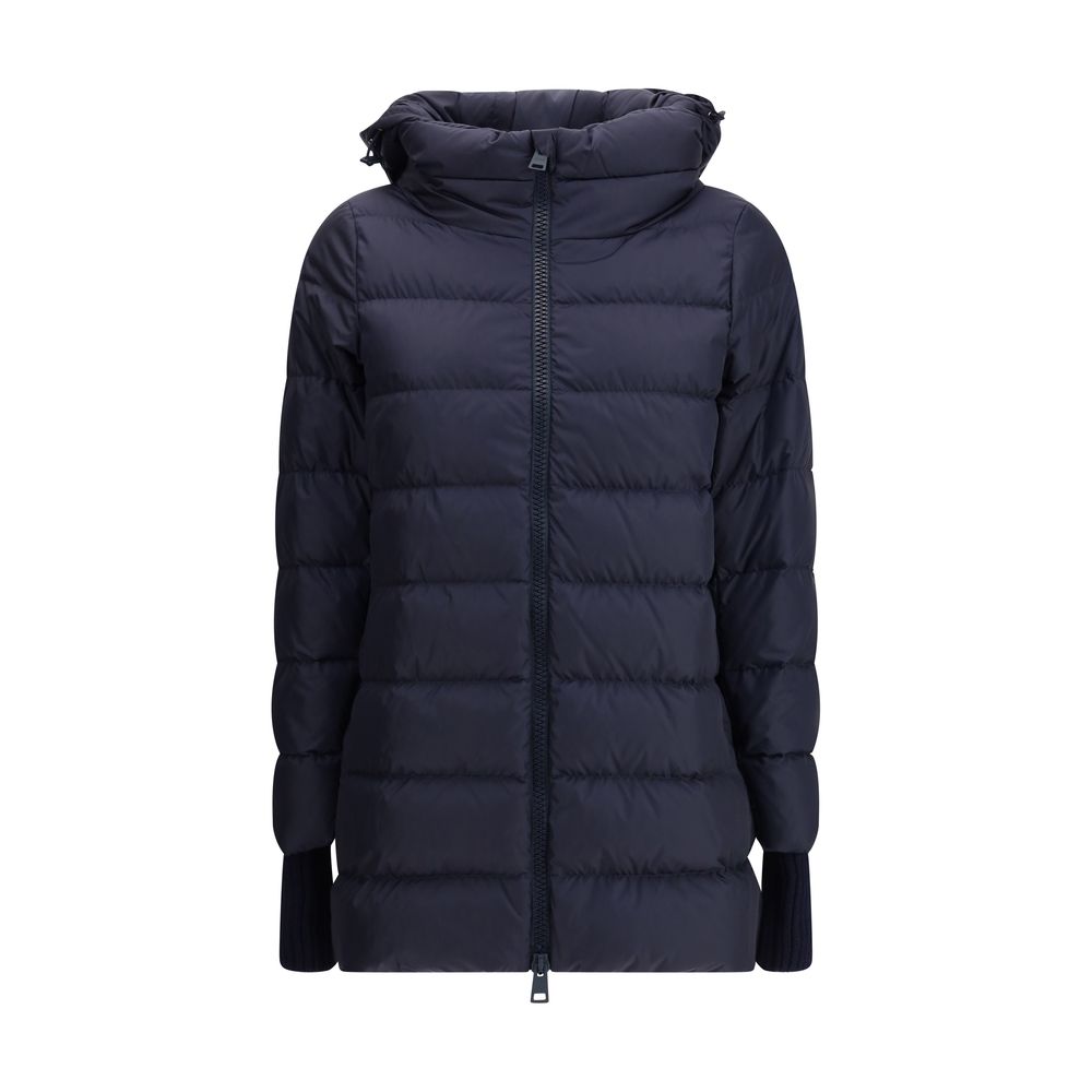 Herno Hooded Down Jacket in dark blue - ACCEXO
