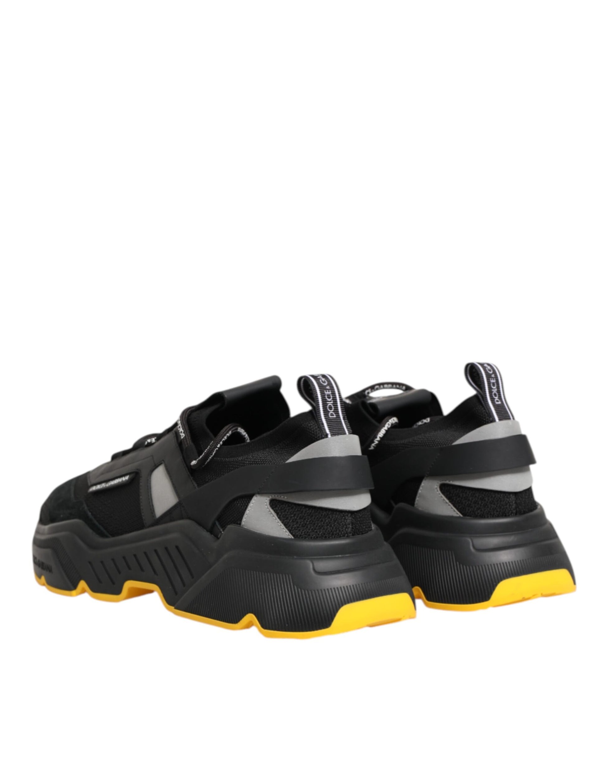 Dolce & Gabbana Black Daymaster Low Top Men Sneakers Shoes - ACCEXO