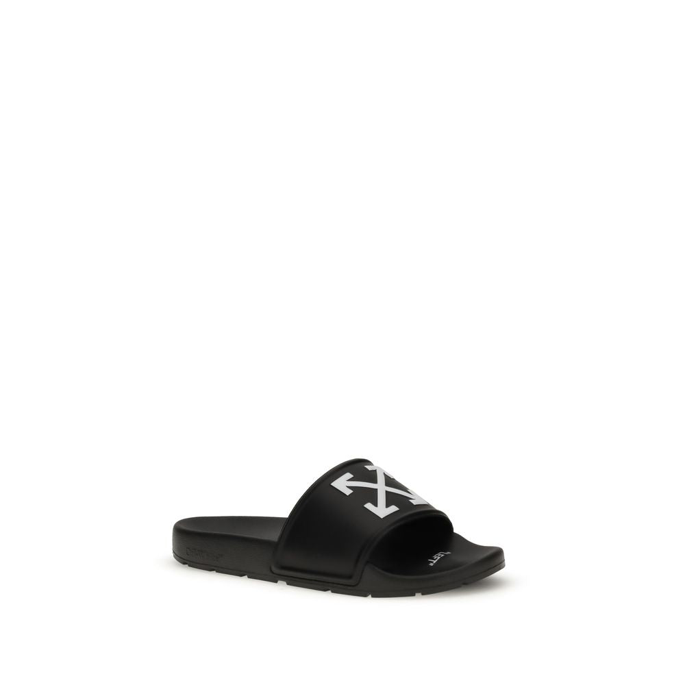 Off-White Arrow Sliders - ACCEXO