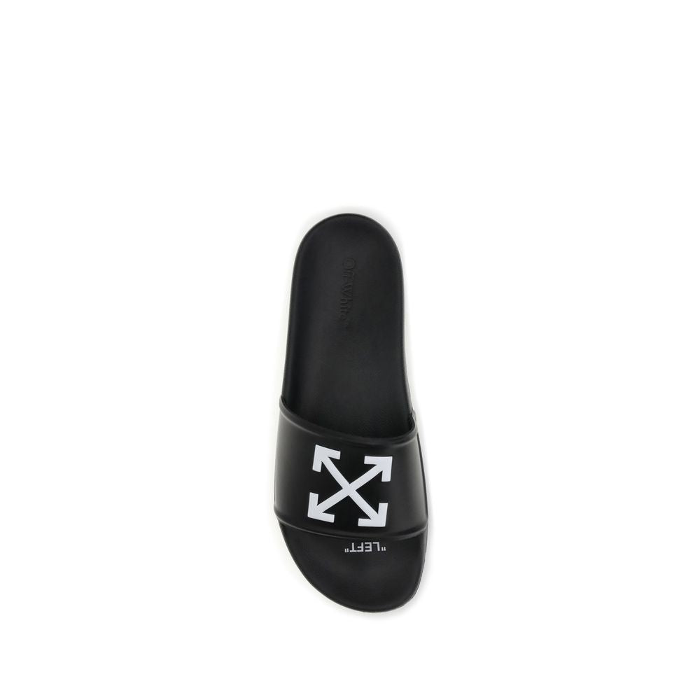 Off-White Arrow Sliders - ACCEXO