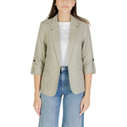 Only Green Linen Blazer - ACCEXO