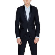 Antony Morato Black Polyester Blazer - ACCEXO