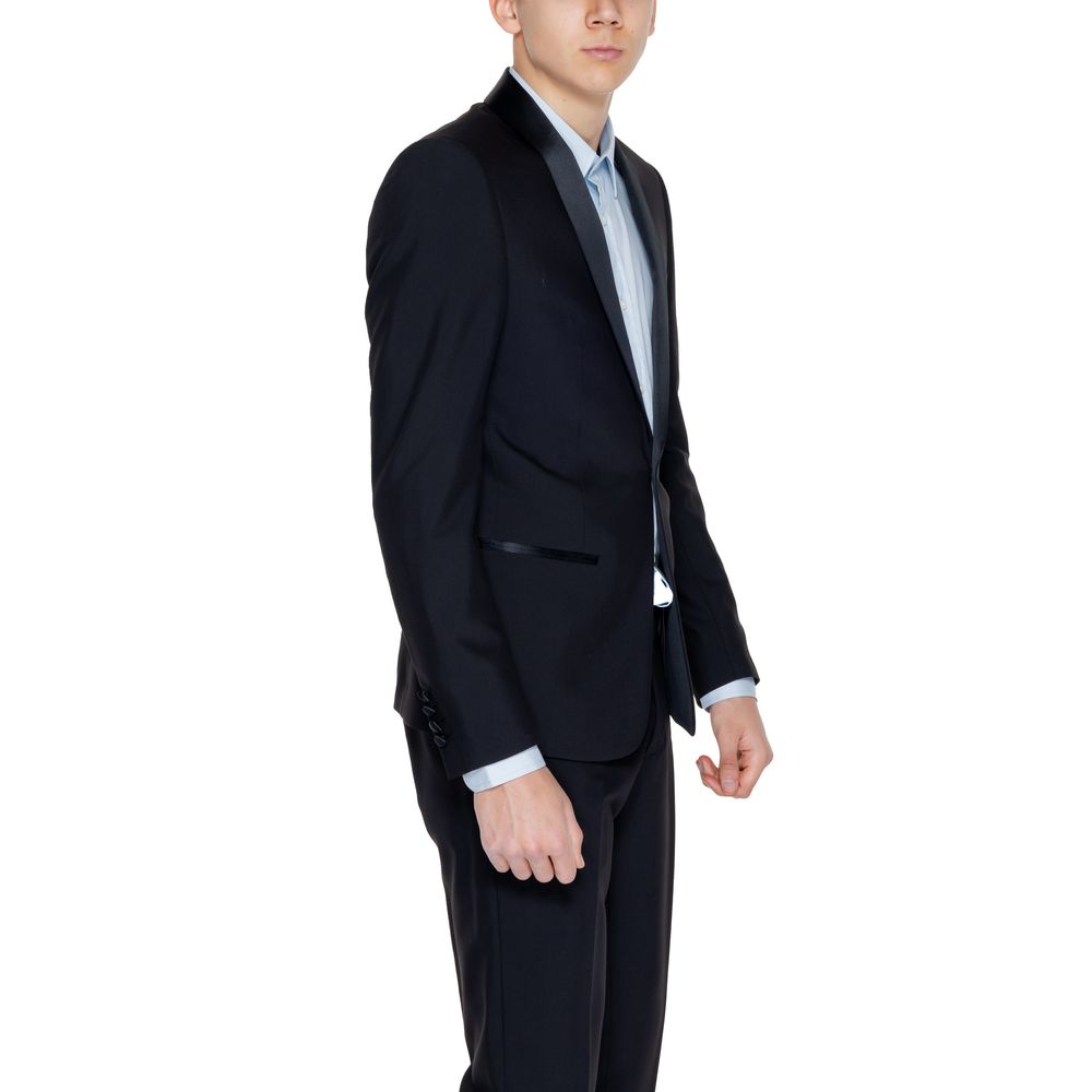 Antony Morato Black Polyester Blazer - ACCEXO