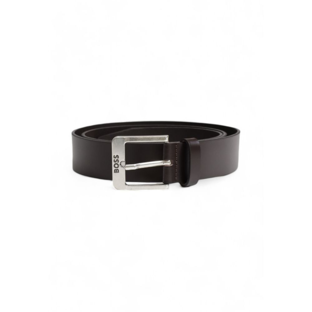 Hugo Boss Brown Leather Belt - ACCEXO
