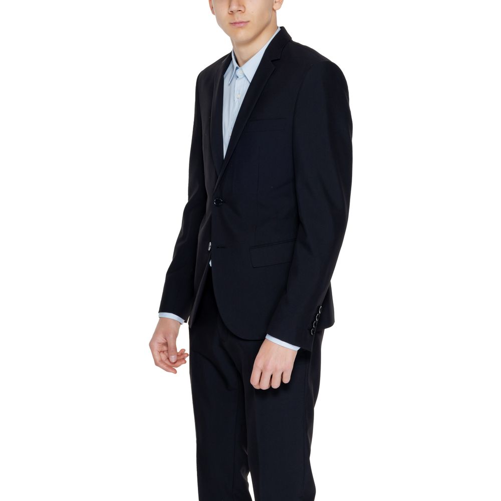 Antony Morato Black Polyester Blazer - ACCEXO