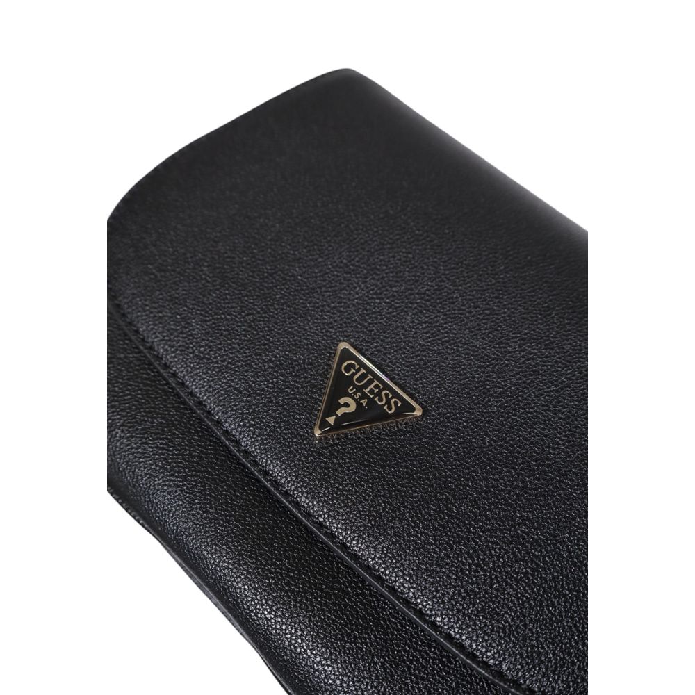 Guess Black Polyethylene Handbag - ACCEXO