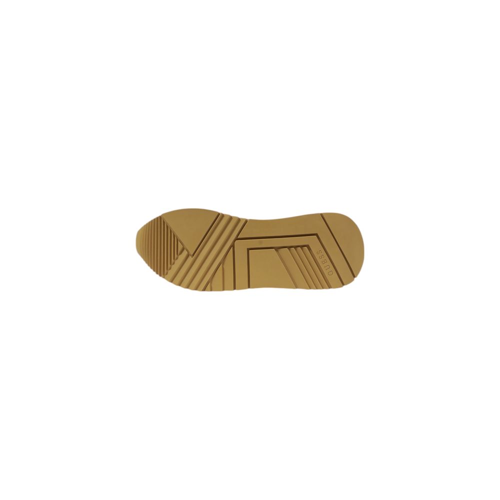 Guess Beige Polyester Sneaker - ACCEXO
