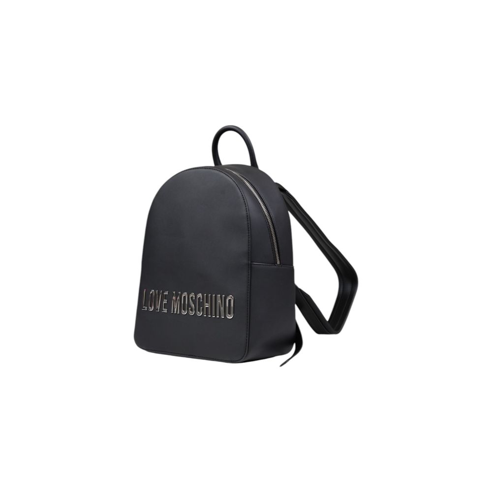 Love Moschino Gray Polyethylene Backpack - ACCEXO