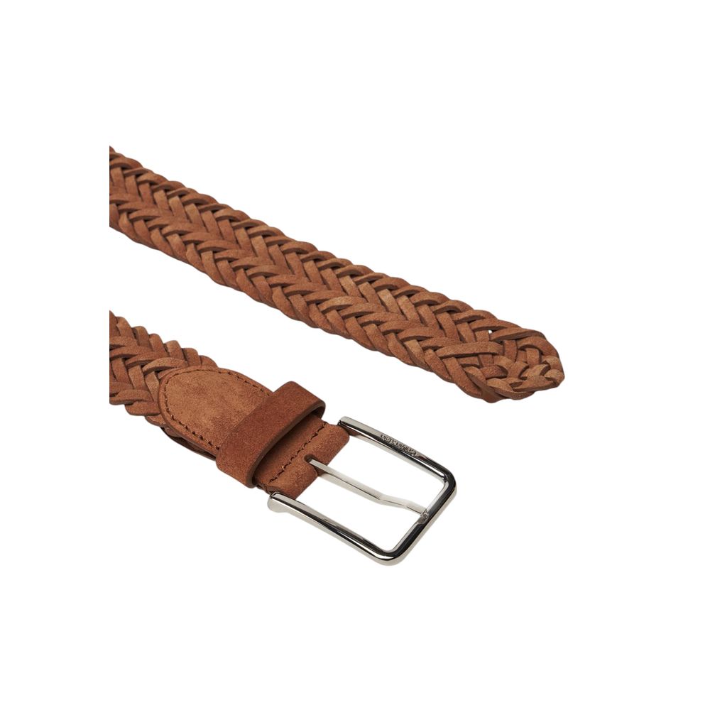 Calvin Klein Brown Leather Belt - ACCEXO