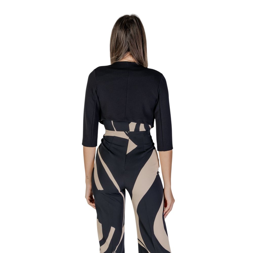 Rinascimento Black Polyester Sweater - ACCEXO