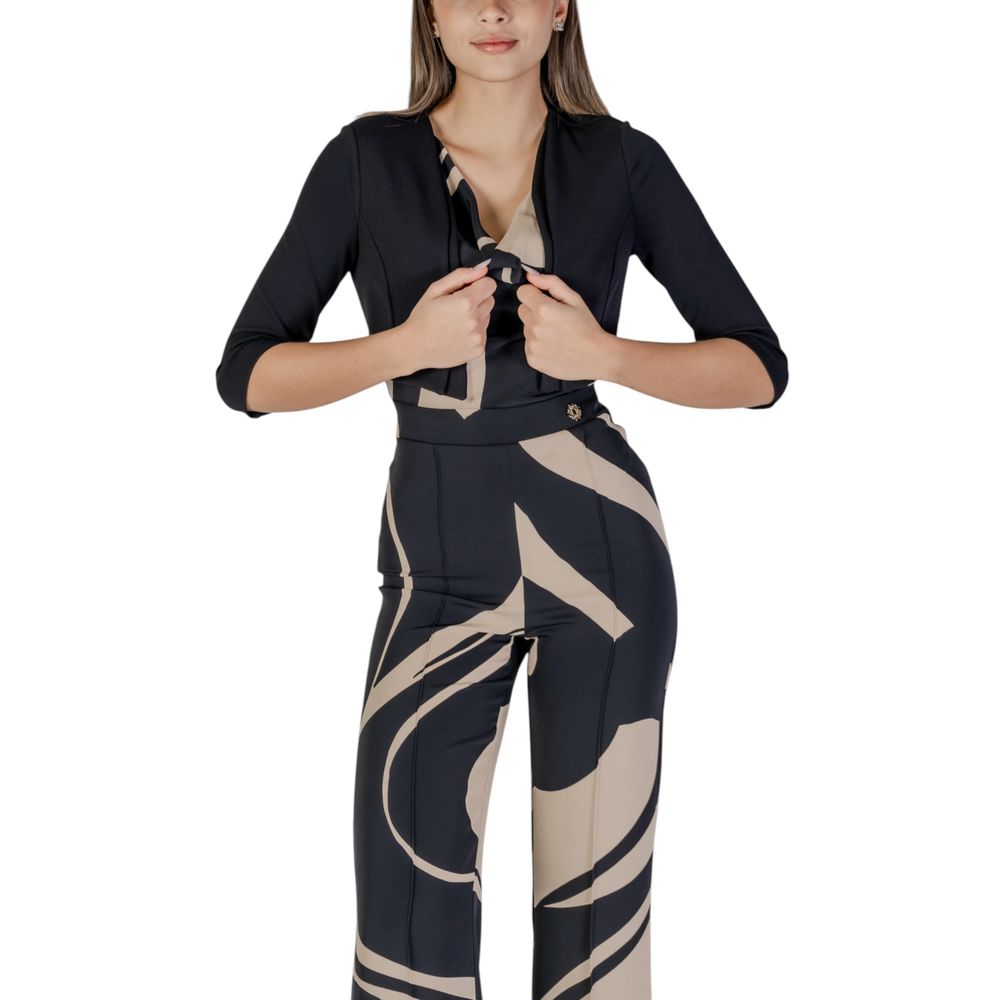 Rinascimento Black Polyester Sweater - ACCEXO