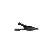PINKO Black Leather Sandal - ACCEXO