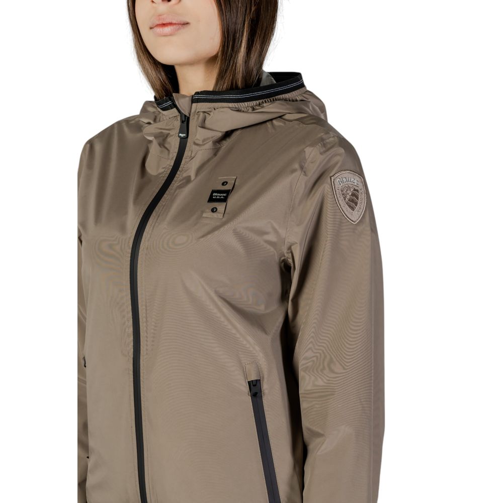 Blauer Green Polyamide Jackets & Coat - ACCEXO