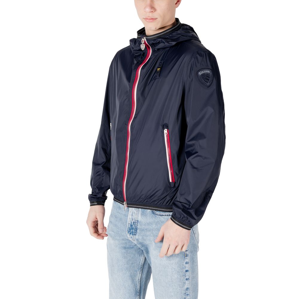 Blauer Blue Polyamide Jackets & Coat - ACCEXO