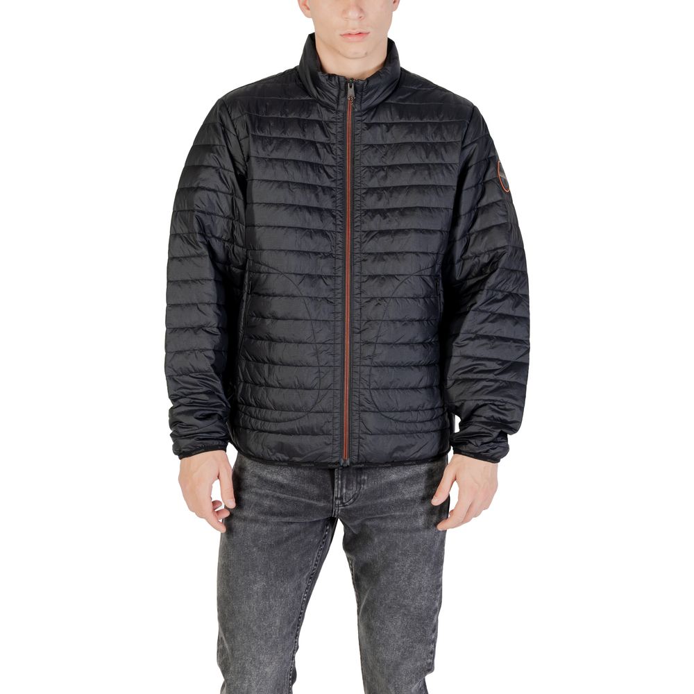 Napapijri Black Polyamide Jackets & Coat - ACCEXO