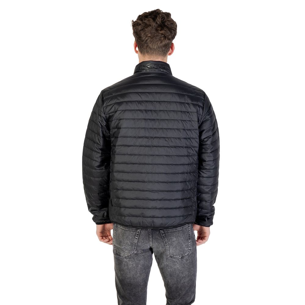 Napapijri Black Polyamide Jackets & Coat - ACCEXO